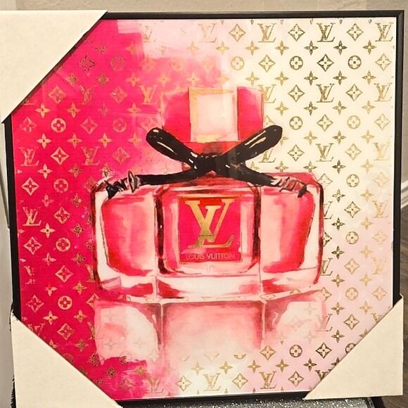 Instinct Style Louis Vuitton LV Logo Framed Wall Decor - Picture 4 of 8